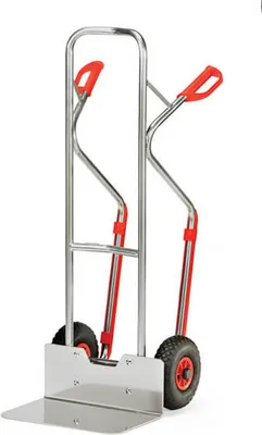 Produktbild von fetra A1331L, Aluminium, Sackkarre, Aluminium, 200 kg, 2 Rad/Räder, 26 cm
