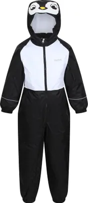 Produktbild von Regatta - "Mudplay III" Regenanzug Wasserfest für Kinder RG6585 (122) (Schwarz)