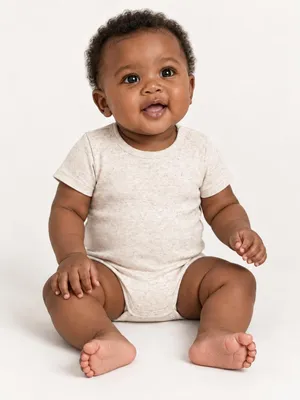 Produktbild von SITZTGUT Baby Body Hellgrau Größe 62–68 (3–6 Monate)