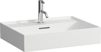 Immagine prodotto di LAUFEN Kartell lavabo à poser 1 trou pour robinet, avec trop-plein, côté inférieur poncé, 600x460mm, H8163337571041, H8163337571041
