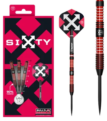 Produktbild von BULL'S Sixty S1 Steel Dart - 21g -- 1 Satz