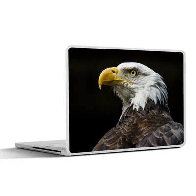 Produktbild von MuchoWow® Laptop Aufkleber Sticker Cover Adler - Vogel - Augen - Schnabel 25x18 cm - Laptop-Deko