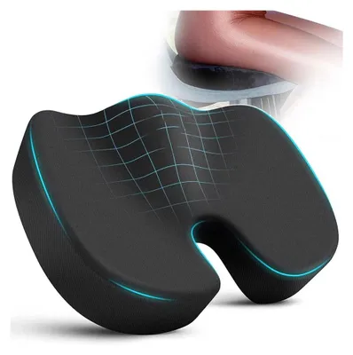 Imagen del producto de Cojín anatómico ortopédico para silla, fabricado con espuma viscoelástica