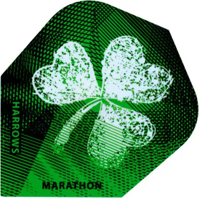 Produktbild von Harrows - Dart Flights "100 Micron" Set RD1986 (Einheitsgröße) (Grün)