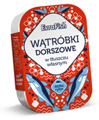 Obrázek produktu pro Wątróbki w tłuszczu własnym Evra 115 g