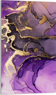 Produktbild von Herdabdeckplatte 30x52 Glaskeramikkochfeld Abdeckung Spritzschutz Glasplatte Deko Schneidebrett, Marmor Violett