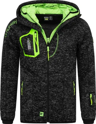 Produktbild von Herren Übergangs Jacke Fleece Sweat Übergangs Jacke Frühlings
