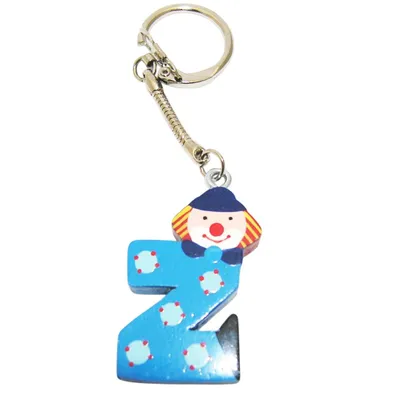 Immagine prodotto di Portachiavi lettera clown Z