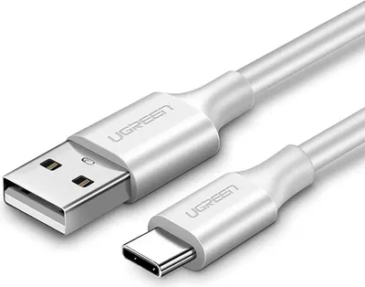 Obrázok produktu pre Kabel Ugreen US287 60120 USB-A / USB-C 3A 0.5m - biały