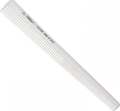 Produktbild von Eurostil Friseur-Spezialkamm 18 cm Weiß 1 Stück