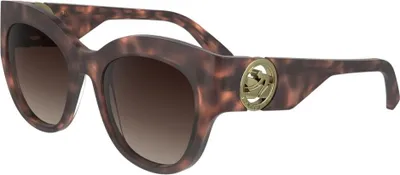 Image de Longchamp LO740S 690 ROSE HAVANA 52/20/140 Lunettes de soleil pour femmes