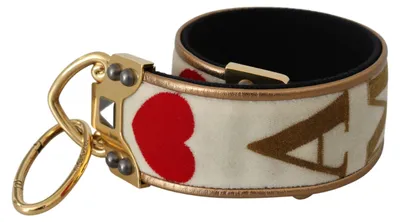 Produktbild von Dolce & Gabbana Accessoire aus Leder in Gold