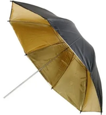 Productafbeelding van Reflexscherm 101 cm met Zwart en Goud