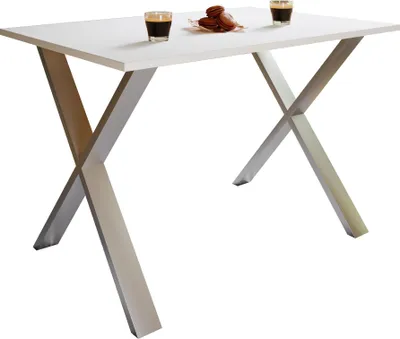 Immagine prodotto di Tavolo da pranzo in legno Premium | H. 76 x W. 140 x T. 80 cm | Tavolo da cucina Tavolo da pranzo Xona X