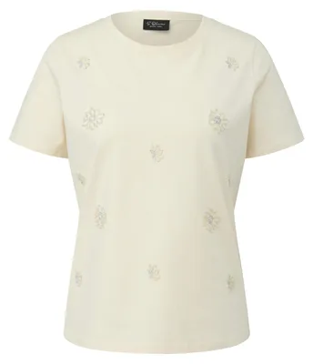 Produktbild von s.Oliver 2179478.04D0.36, T-Shirt, Erwachsener, Weiblich, Leger, Kurzärmel, Lockere Passform