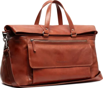 Produktbild von The Chesterfield Brand Reisetasche mit Laptopfach Lazio Travelbag Cognac braun