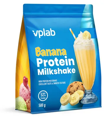 Immagine prodotto di Frullato di proteine - 500 g, banana