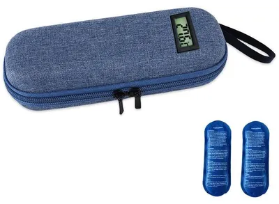 Produktbild von Insulin Kühler, Wasserdichtes Gewebe, Digitalthermometer, Blaue B