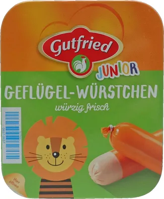 Image de Saucisses viennoises de Gutfried en bois dans une boîte métallique pour le magasin ou la cuisine des enfants