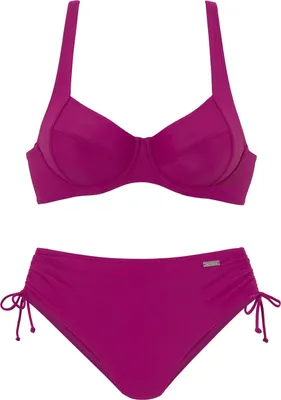 Produktbild von LASCANA Bügel-Bikini Annelie fuchsia Größe 36 Cup D