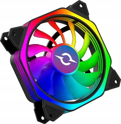 Produktbild von Aqirys Cetus, Ventilator, 12 cm, 1500 RPM, Schwarz