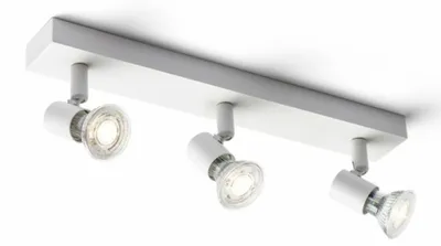 Zdjęcie produktu dla Kinkiet TRICA III biały 230V GU10 3x25W