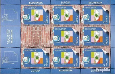 Produktbild von Briefmarken Slowenien 2003 Mi 427Klb Kleinbogen (kompl.Ausg.) postfrisch Plakatkunst