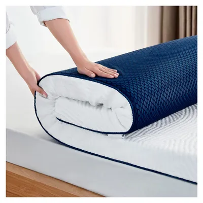 Produktbild von Matratzentopper Gel 90x200cm, 7,5cm Höhe, Topper aus Gel-Memory-Schaum, H2/H3 Härtegrad, mit waschbarem Lyocell™-Bezug
