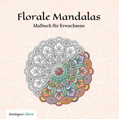 Produktbild von Florale Mandalas - Malbuch für Erwachsene