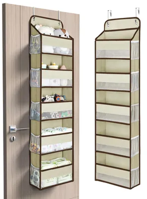 Immagine prodotto di Organizzatore da appendere sopra la porta, con 5 ripiani e 15 tasche per l'organizzazione
