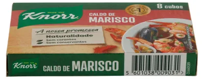 Produktbild von Brühwürfel Knorr Caldo de Marisco | Für Brühe | Meeresfrüchte-Gewürz | 8 Würfel (80 g)