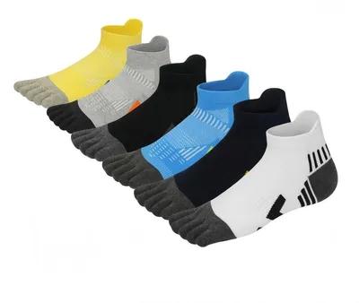 Productafbeelding van Sportsokken heren - Sneakersokken - Ademend - Anti-blaren - 6 paar
