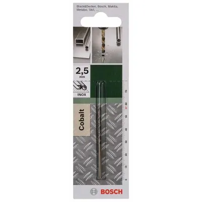 Produktbild von Bosch Metallbohrer HSS-Co DIN 338 2,5x30x57 2609255064