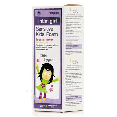 Obrázek produktu pro Frezyderm Sensitive Kids Intim Girl pěna 250 ml