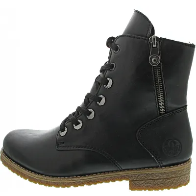 Produktbild von Rieker Damen Schnürstiefel in Schwarz, Größe 39