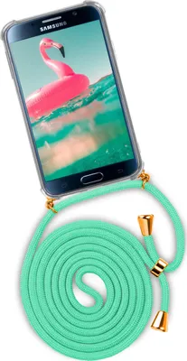 Produktbild von TWIST-Case + TWIST-Cord für Samsung Galaxy S6, Farbe:Icy Mint (Gold)