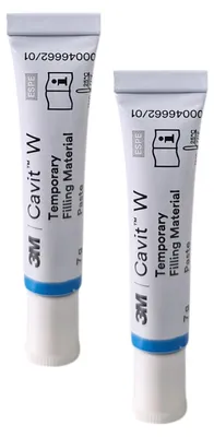 Produktbild von 2x  Cavit W Provisorisches Füllungsmateriall - 2x 7g