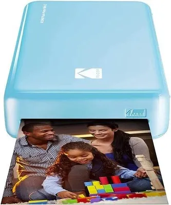 Zdjęcie produktu dla Drukarka fotograficzna kodak mini 2 hd wireless do telefonu niebieska