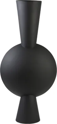 Produktbild von Lightmakers B.V. Kavandu Vase matt schwarz 38 x 17,5 x 79,5 cm