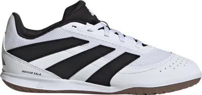 Produktbild von Adidas Predator Club IN Indoor Sala J Fußballschuhe Hallenschuhe Kinderschuhe weiß/schwarz JR7026 , Schuhgröße:38 EU