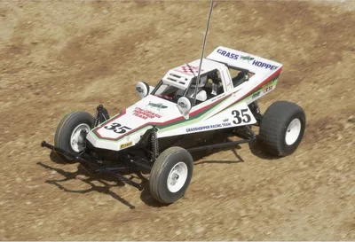 Image de TAMIYA Grasshopper I Brushed 1 10 RC Modèle réduit de voiture électrique Buggy à propulsion arrière 2WD