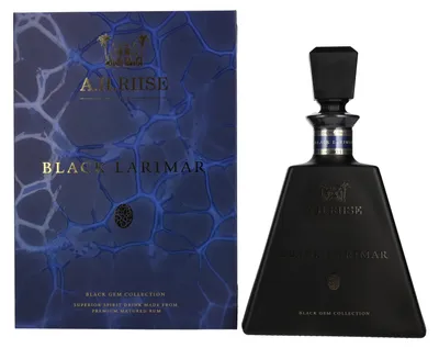 Produktbild von A.H. Riise Black BLACK LARIMAR Gem Collection Spirit Drink 45,2% Vol. 0,7l in Geschenkbox