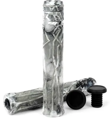 Obrázok produktu pre Rukoväte na skúter, bicykel, triky, rôzne farby: čierna a biela, dĺžka 150/165/180 mm