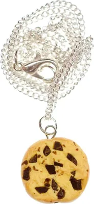 Produktbild von Cookie Kette Keks Miniblings 45cm Chocolate Chip Kekse Schokolade Schokosplitter