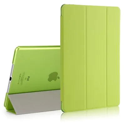 Produktbild von iPad 9.7 (2017/2018) Hülle - Tri-Fold Ständer Klapphülle mit Schlaf/Wach-Funktion - Grün