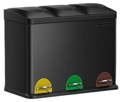 Immagine prodotto di Contenitore per la raccolta differenziata dei rifiuti da cucina – bidone – salvaspazio – 60,5 x 40,5 x 48,5 cm