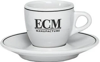 Produktbild von Kopie von ECM Espressotassen mit Unterteller (VE= 6 Stück) #1
