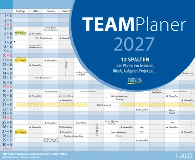 Produktbild von Teamplaner 2027
