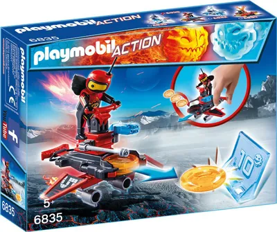 Produktbild von PLAYMOBIL 6835 - Firebot mit Disc-Shooter