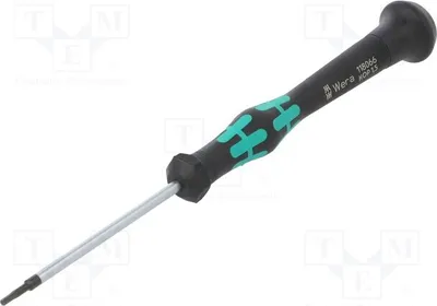 Immagine prodotto di 1 cacciavite di precisione a Esagono, esagono da 1,5 mm, lunghezza lama: 60 mm, codice prodotto: 05118066001